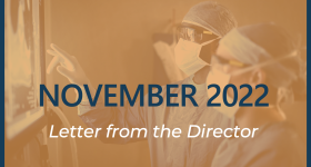 November 2022 Letter from the Director