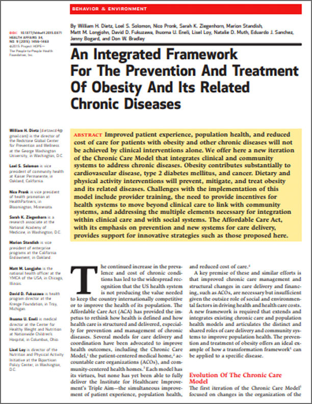 Integrated Framework report cover