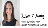 Allyson Sylvetsky Ph.D. photo and signature