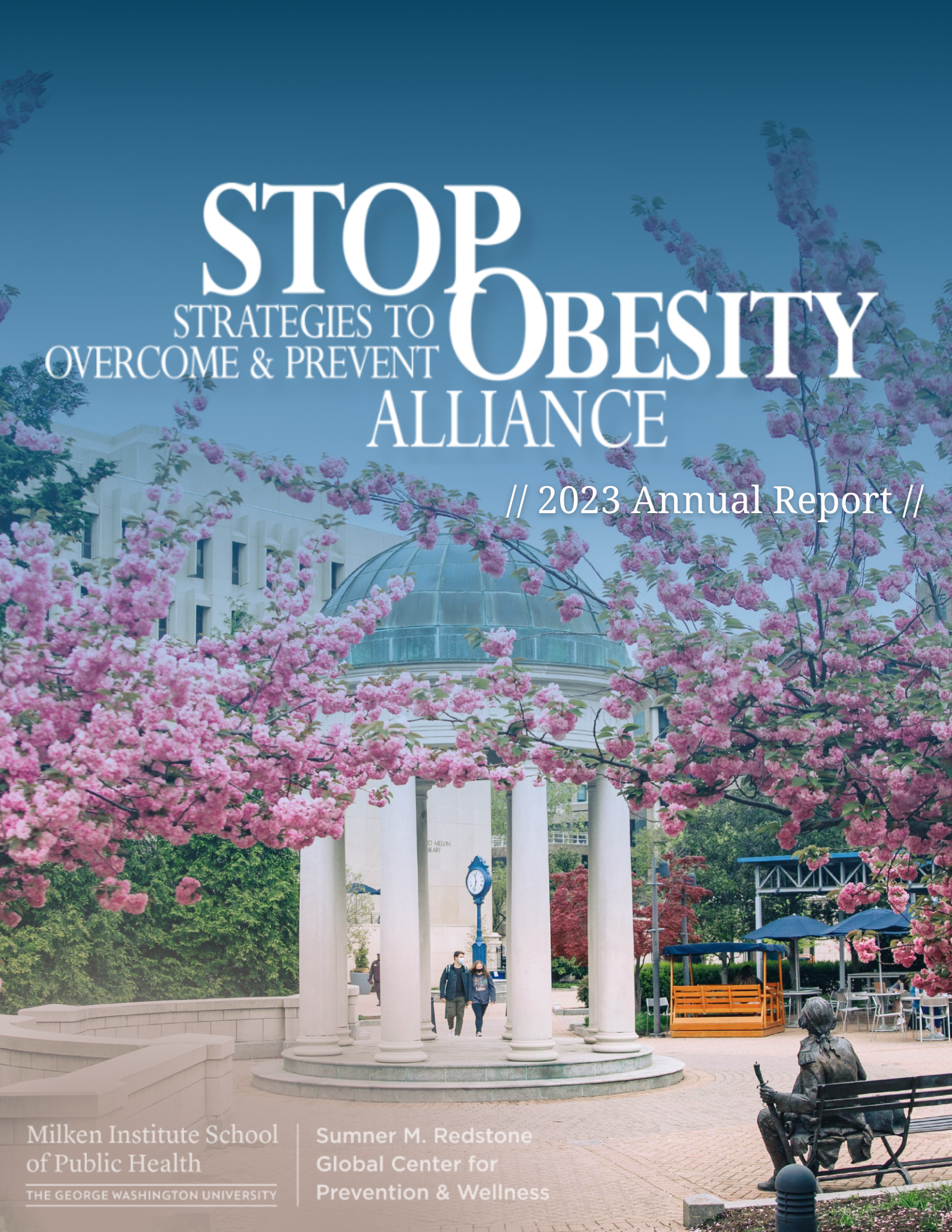 The Cover of the 2023 STOP Annual Report