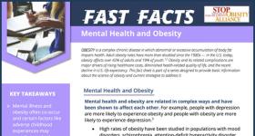 Fast Facts - Mental Health and Obesity cover