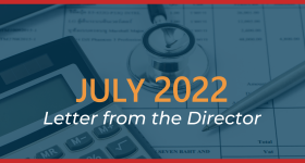 July 2022 Letter from the Director